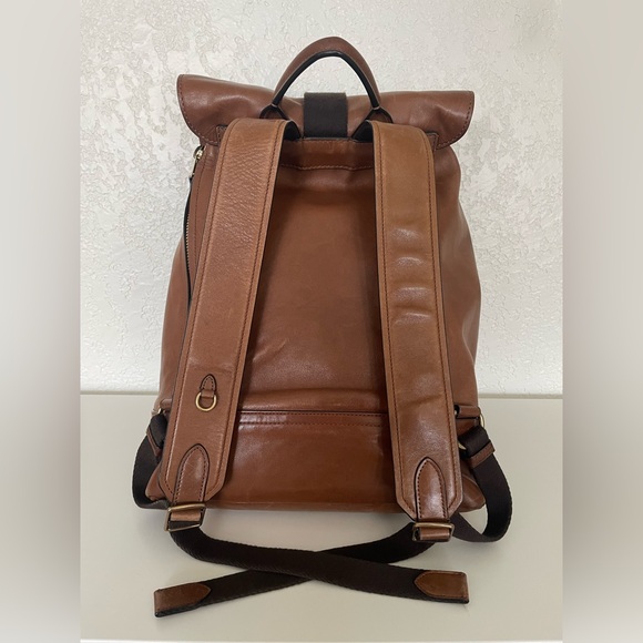 Coach Bleecker Backpack - Brown Leather - Picture 7 of 8